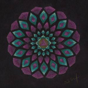 Divine Heart Mandala by Gail Alexander