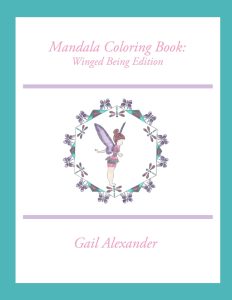 Mandala Coloring Book: Winged Being Edition
